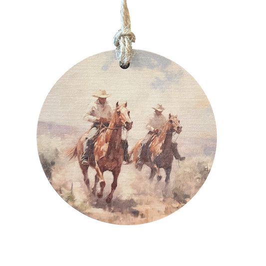 WOOD ORNAMENT- 2 STYLES