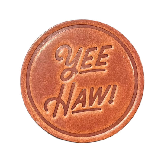 LEATHER COASTER