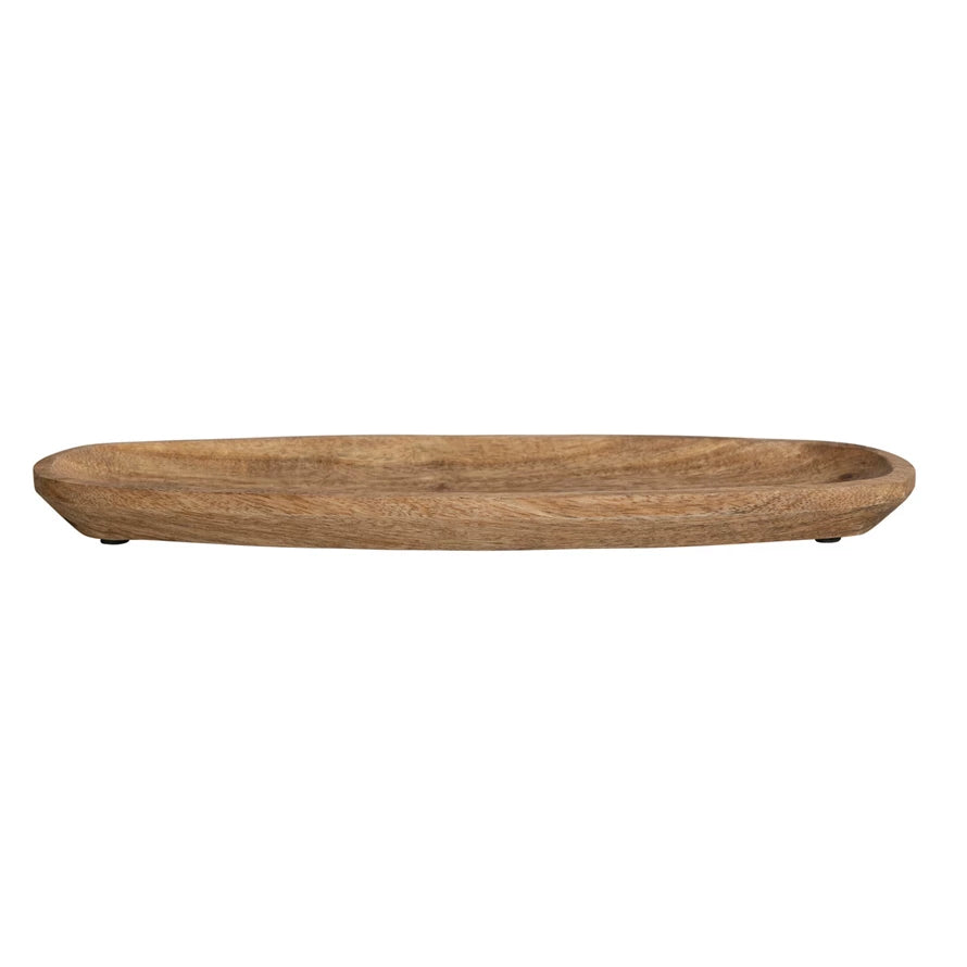 MANGO WOOD DISH, NATURAL