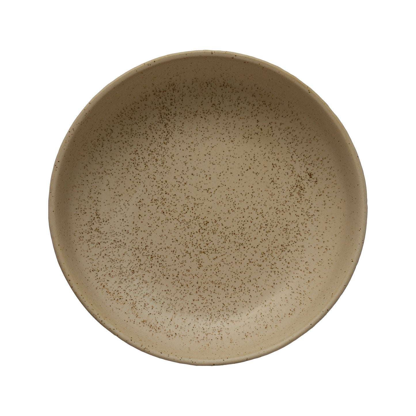 STONEWARE BOWL, REACTIVE GLAZE