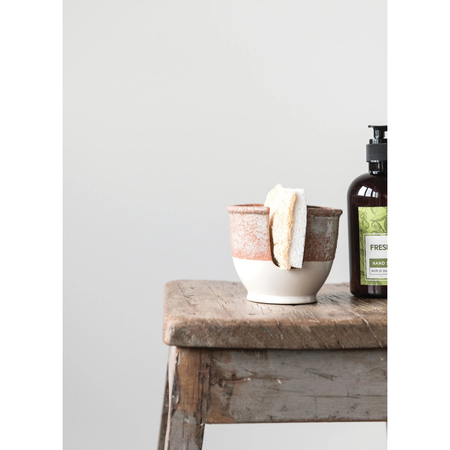 STONEWARE SPONGE HOLDER