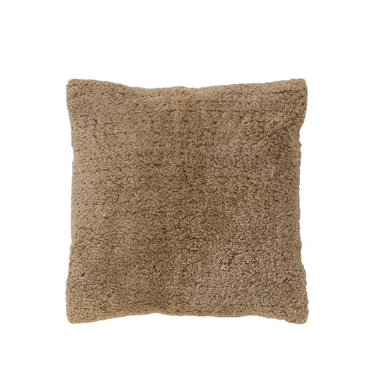 18 " SQUARE COTTON TUFTED PILLOW